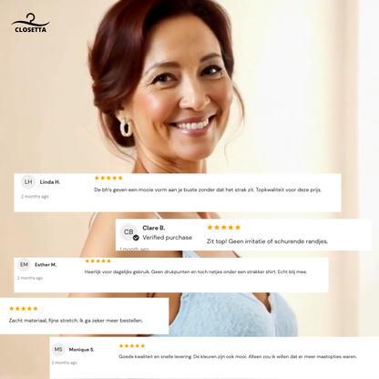 Camille™ | Beugelloze comfort | 2 + 2 GRATIS