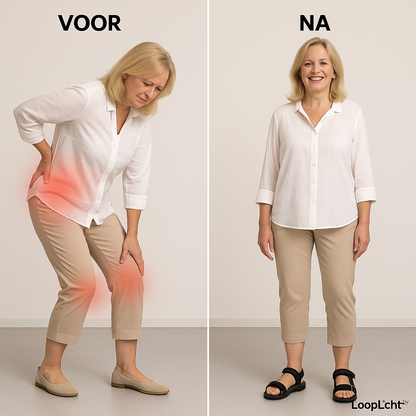 LoopLicht™ | Helpt bij rug-, knie- en voetklachten